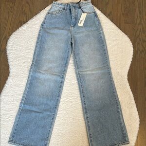 ROLLA'S Light Blue Straight Leg Women's Jeans